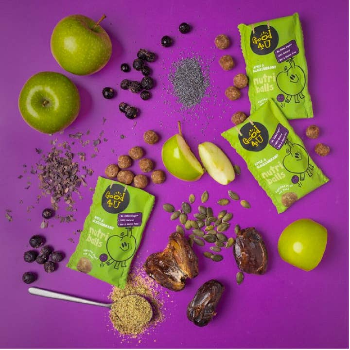 Good4U - Wholesale Fruit Snacks - Apple & Blackcurrant Nutri Balls6