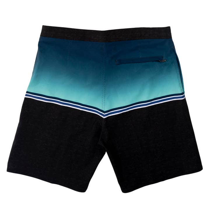 Teal Mens Stretch Boardshort - Fade for wholesale on Faire1
