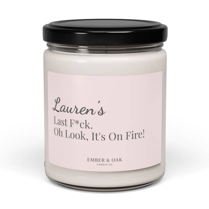 Funny Candle, Sarcastic Candle, Valentines Day Gift, Adult Candle, Funny Girlfriend Gift, Birthday Gift For Friend for wholesale by Blue & Willow