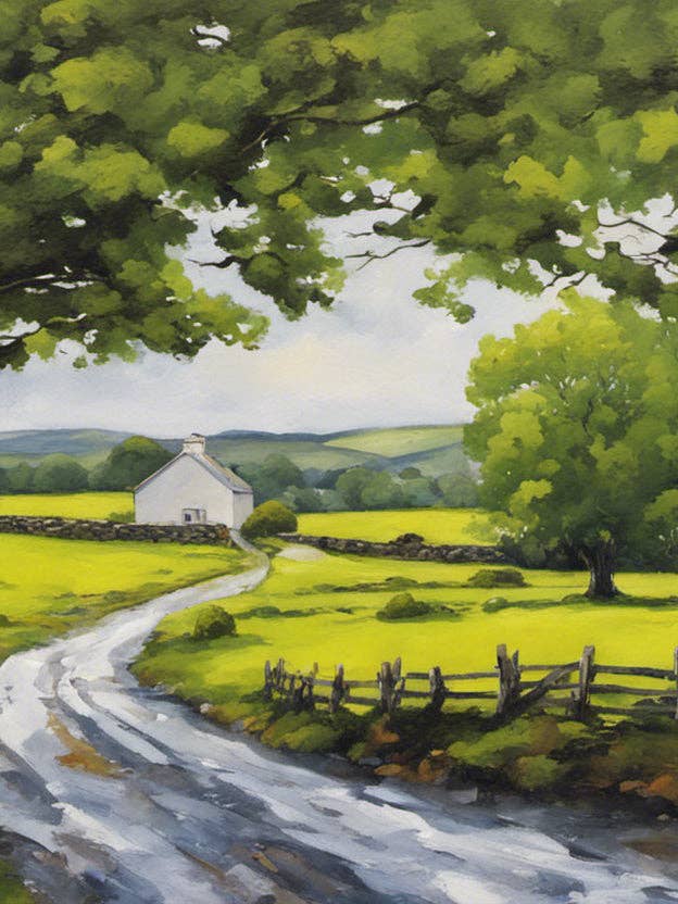 Pintura Acrílica del Campo Inglés II para venta al por mayor de Keep Calm Collection