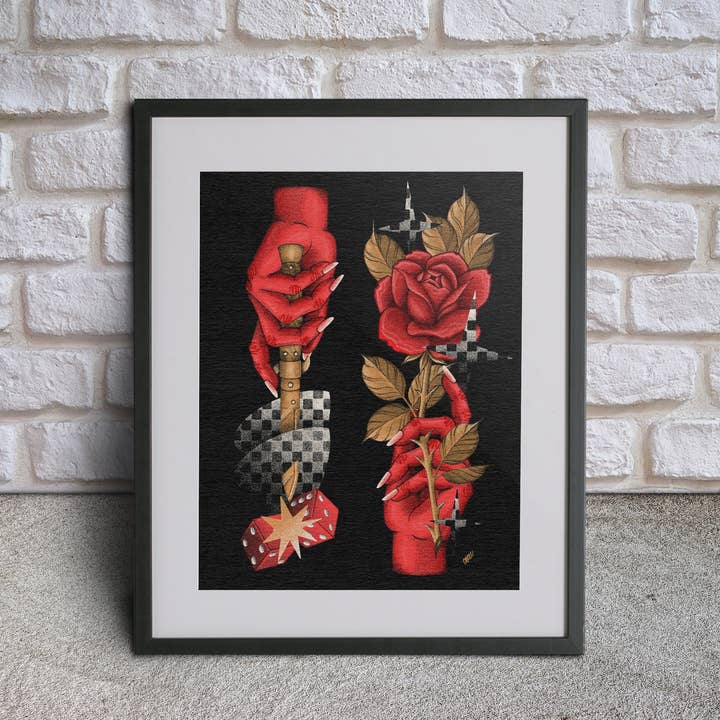 Amanda Marie Bell - Wholesale Art Print - Love Fool Print1