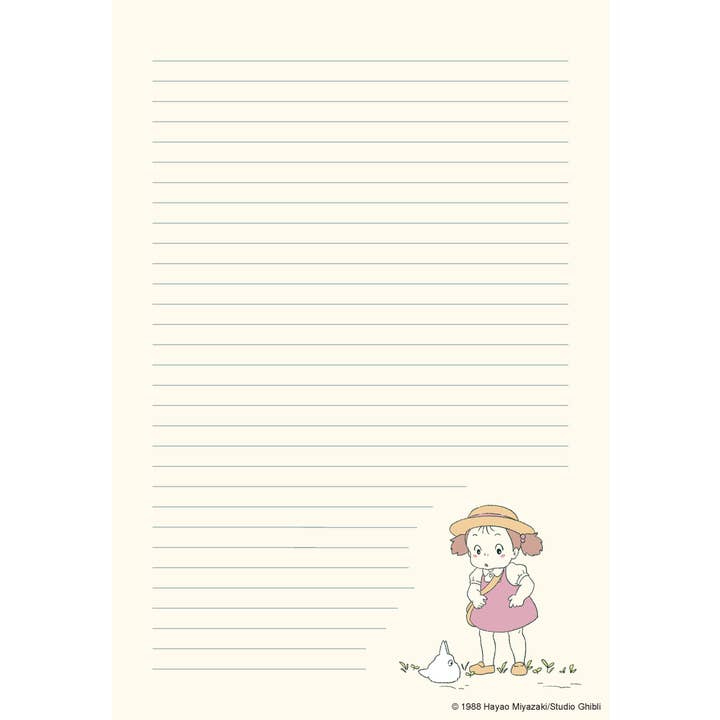 Chronicle Books - Wholesale Stationery/Notecard Set - Studio Ghibli My Neighbor Totoro Stationery Set5