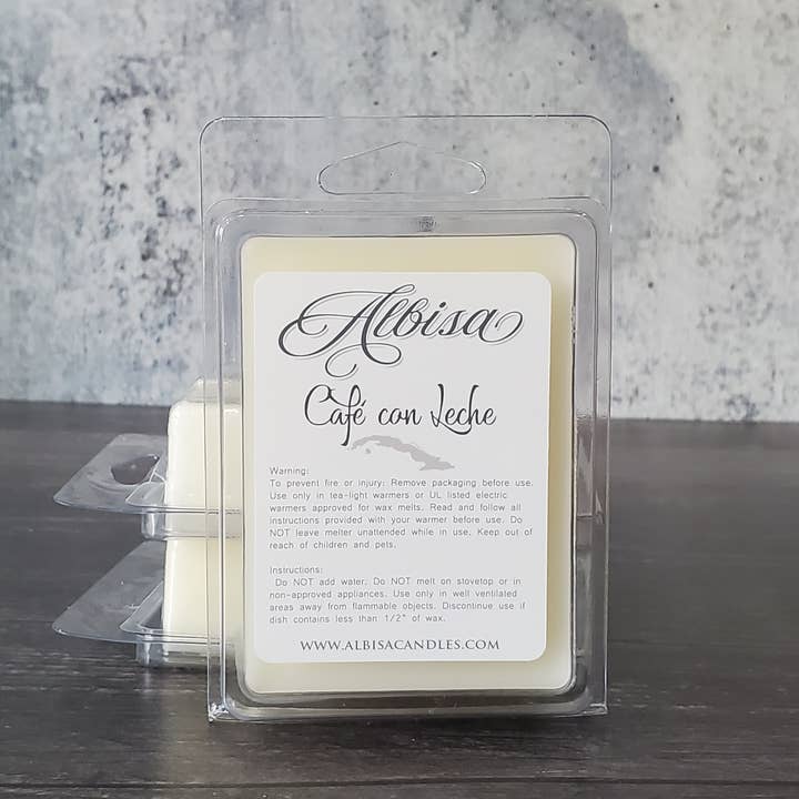 Albisa Candles - Wholesale Wax Melt - Café con Leche Wax Melt2