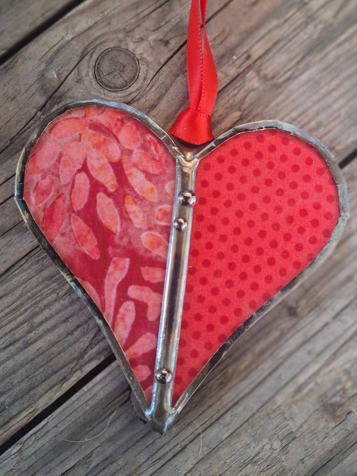 Heart Ornament #2 for wholesale by BIBELOT DESIGN STUDIO