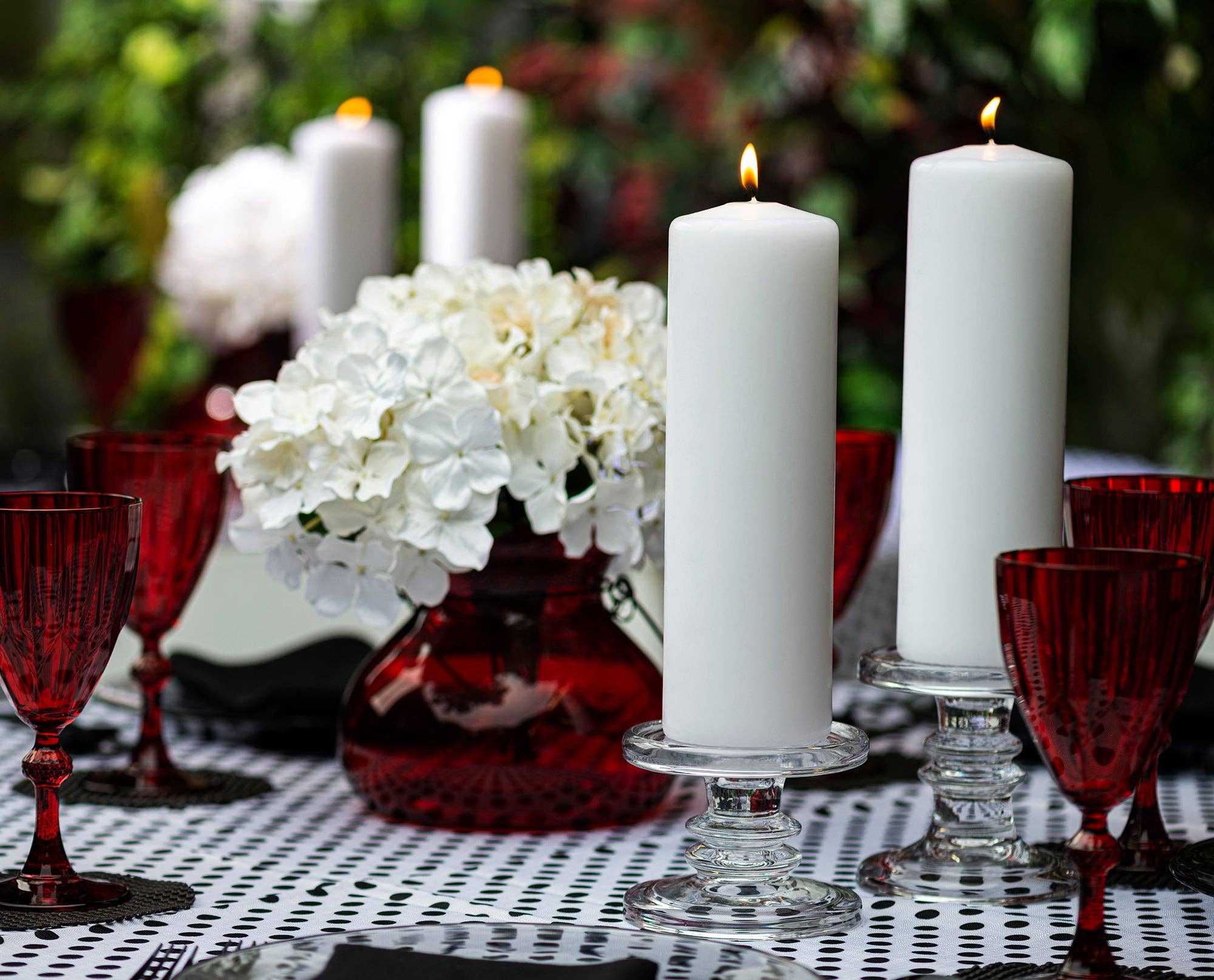 BOLSIUS - Wholesale Pillar Candle - 3 X 9" Unscented Wedding Pillar Candles Smooth Even- White4