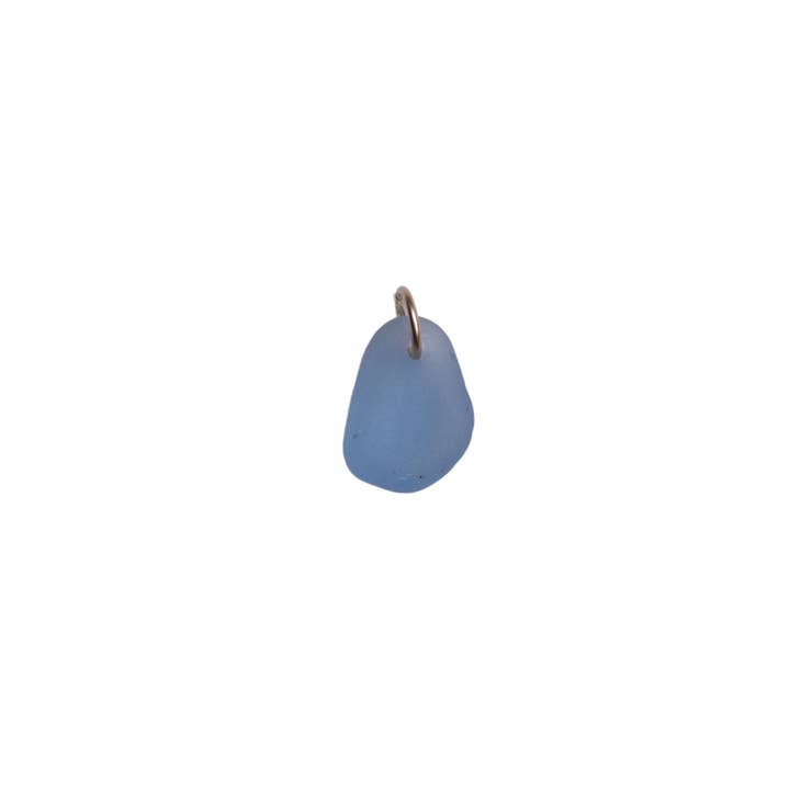 Aqua Sea Glass Charm No. 09 for wholesale by ROOTSSEA