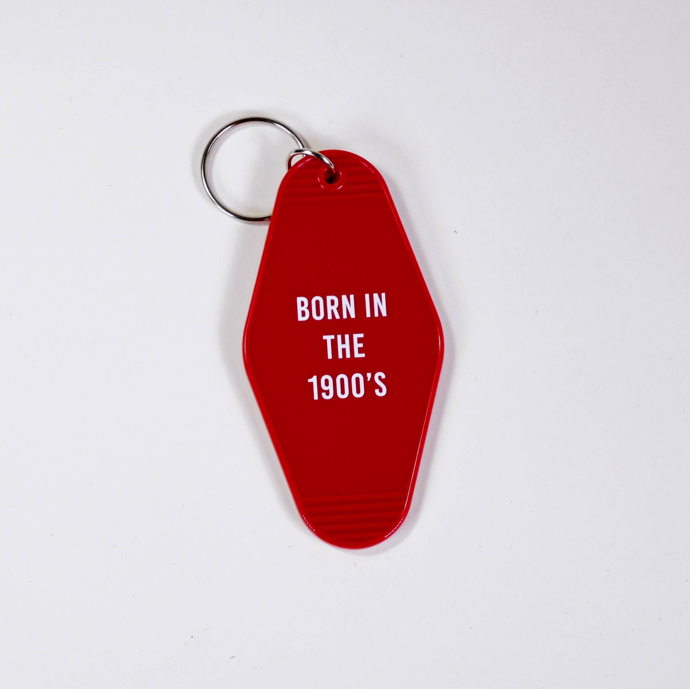 Johnny and June - Wholesale Keychain - Unisex - Born In The 1900s Motel Keychain