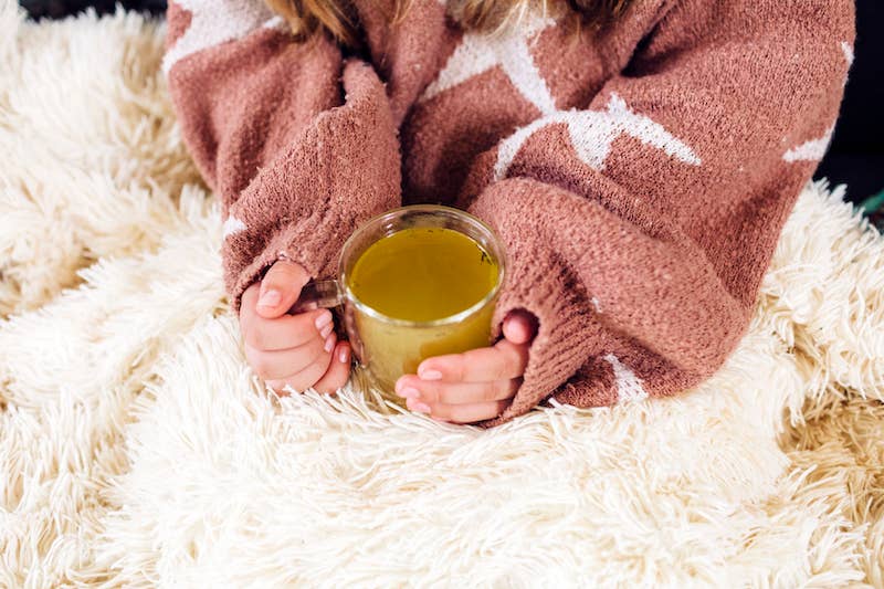 māla girl – Bebida saudável em pó por atacado – Pó instantâneo de caldo superalimento com limão, gengibre e cúrcuma9