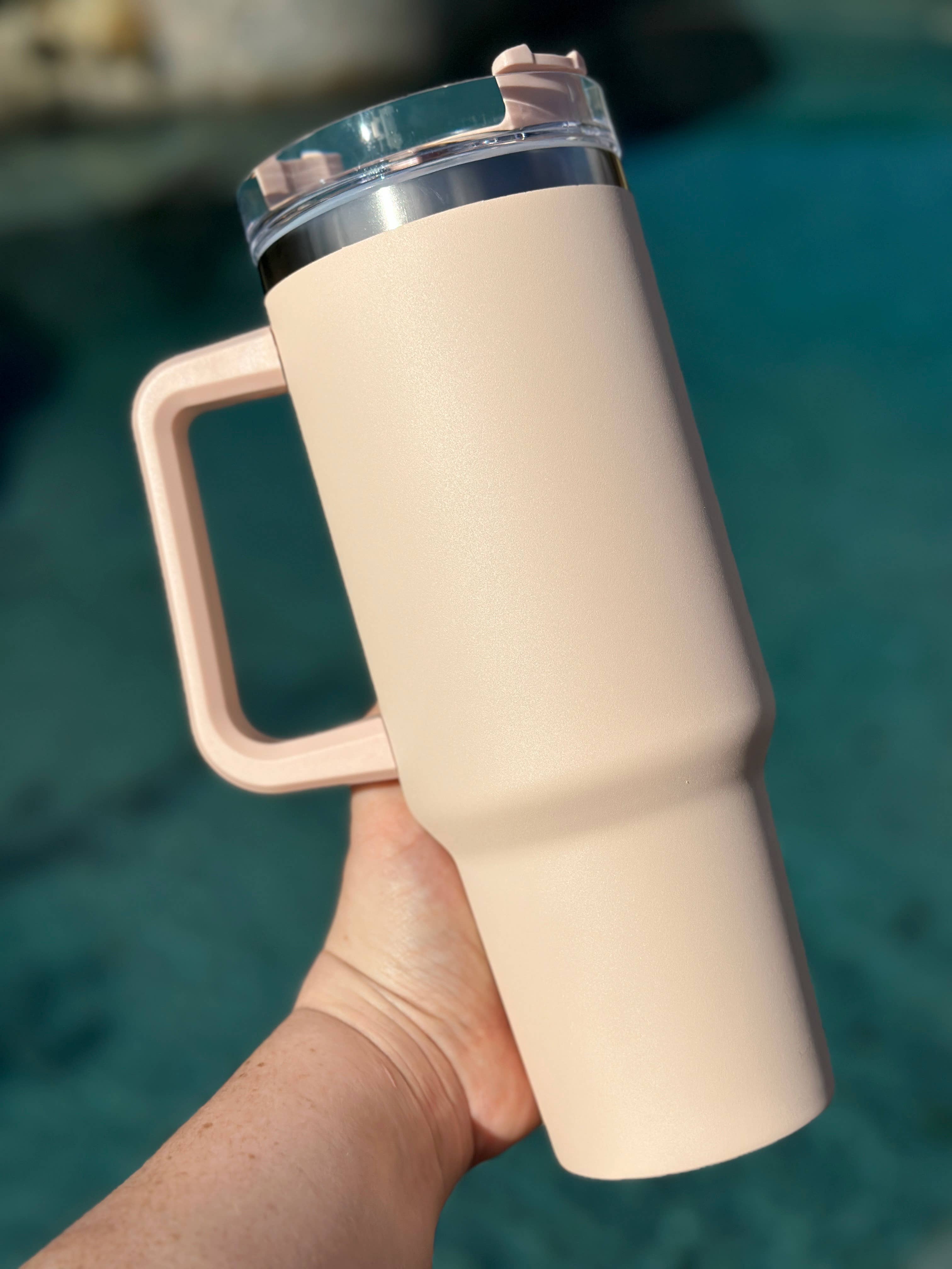 Sayers & Co. - Wholesale Insulated Mug/Tumbler - 40 oz Double Walled Screw Top Matte Tumbler- Ready To Ship11