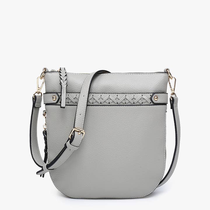 Jen & Co. - Wholesale Crossbody Bag - Women's - M2466 Esther Whipstitch Trim Round Crossbody3