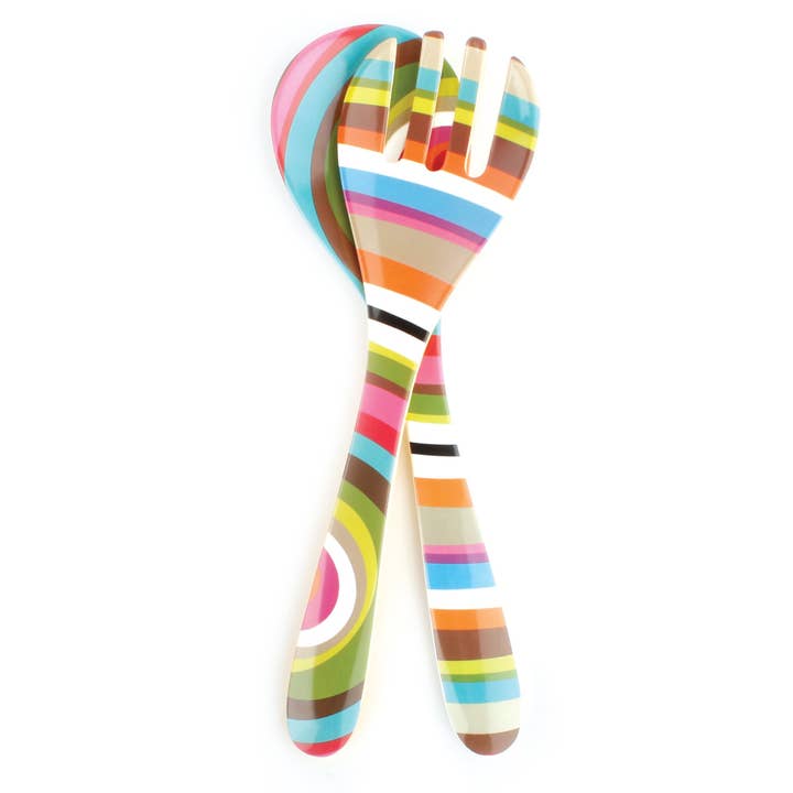 French Bull - Wholesale Serving utensil - Ring Salad Server Set2