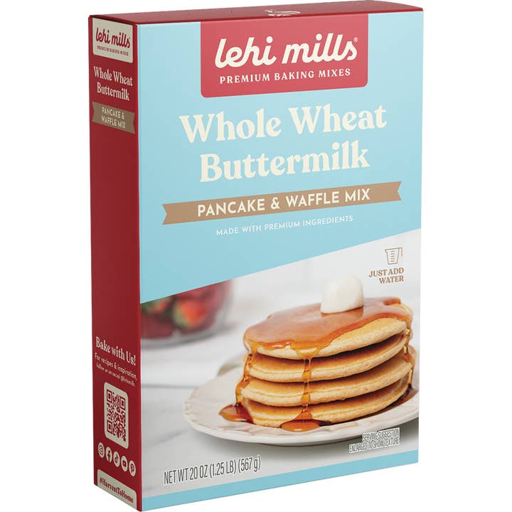 Mélange à crêpes au babeurre de blé entier pour la vente par Lehi Mills