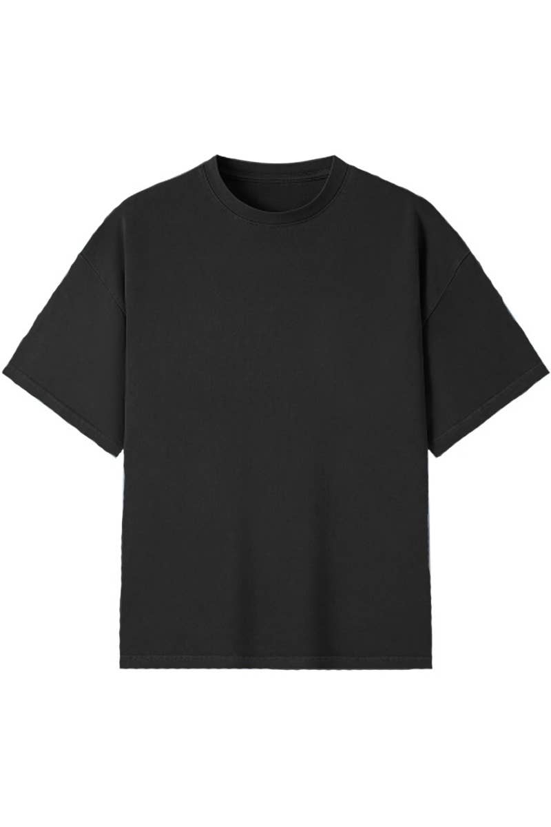 WEIV - Wholesale T-Shirt - Men's - Premium Cotton Drop Shoulder Tee8