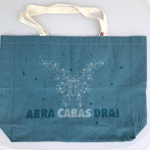 Sacola XXL - Reciclado - Pavão por atacado de EMPREINTES D'AVENIR