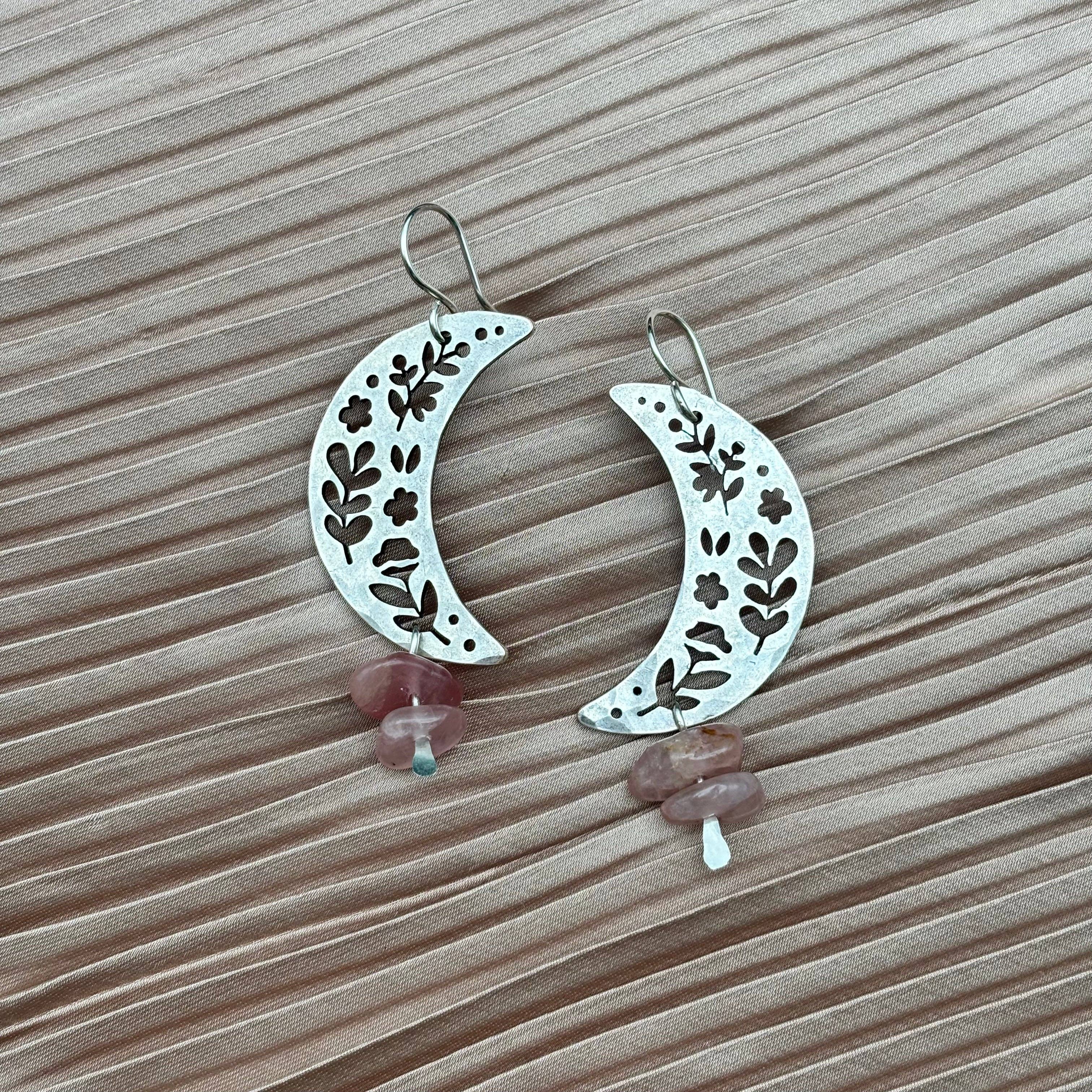 Fluff Hardware - Wholesale Dangle Earrings - Moon Garden Earrings1