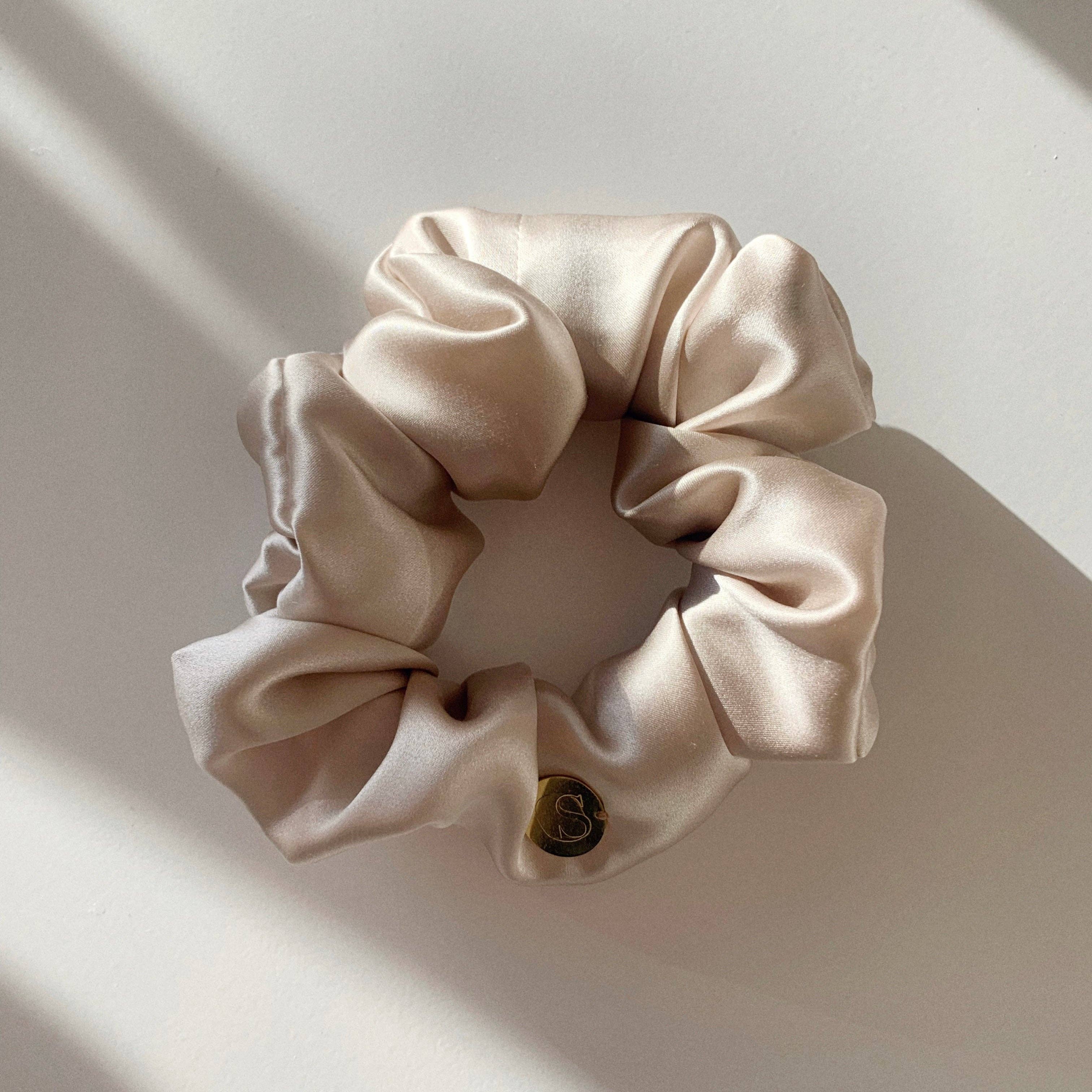 Silk + Scrunchie - Wholesale Scrunchie - Women’s - Oyster