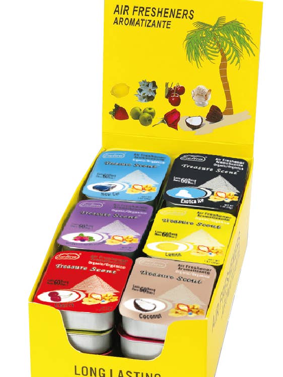 Treasure Scent Organic Mix Export Only for wholesale by Exotica Fresheners