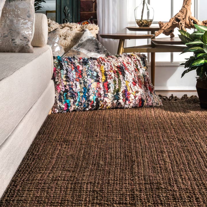 nuLOOM - Wholesale Area Rug - Daniela Farmhouse Chunky Jute Area Rug13