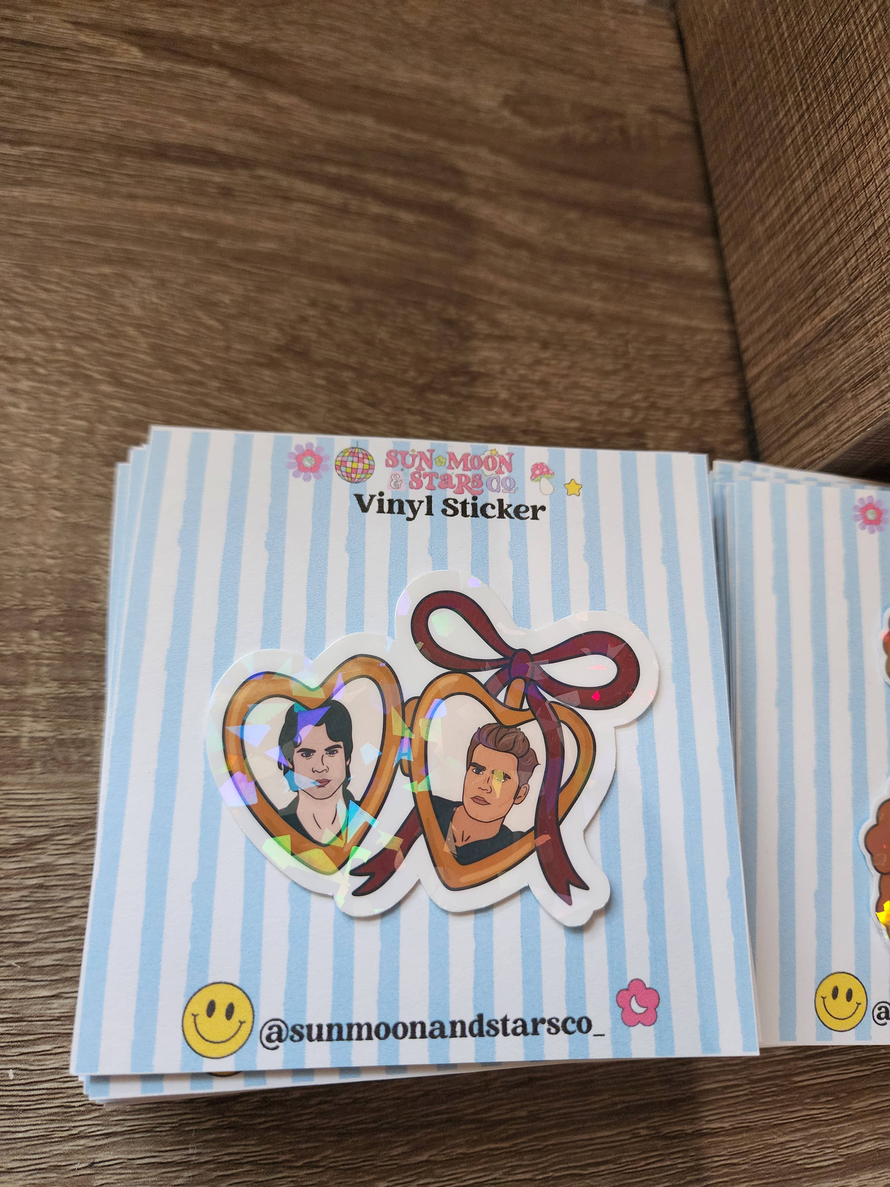 Sun Moon & Stars Co. - Wholesale Sticker - TVD Stickers| Mystic Falls| Salvatore 3