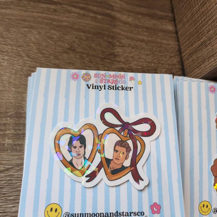 Sun Moon & Stars Co. - Wholesale Sticker - TVD Stickers| Mystic Falls| Salvatore 3