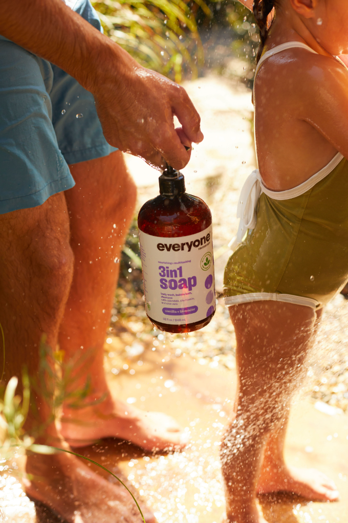 EO + Everyone - Wholesale 2-in-1 Shampoo & Body Wash - Vanilla + Lavender 3in1 Soap Case Pack of 62