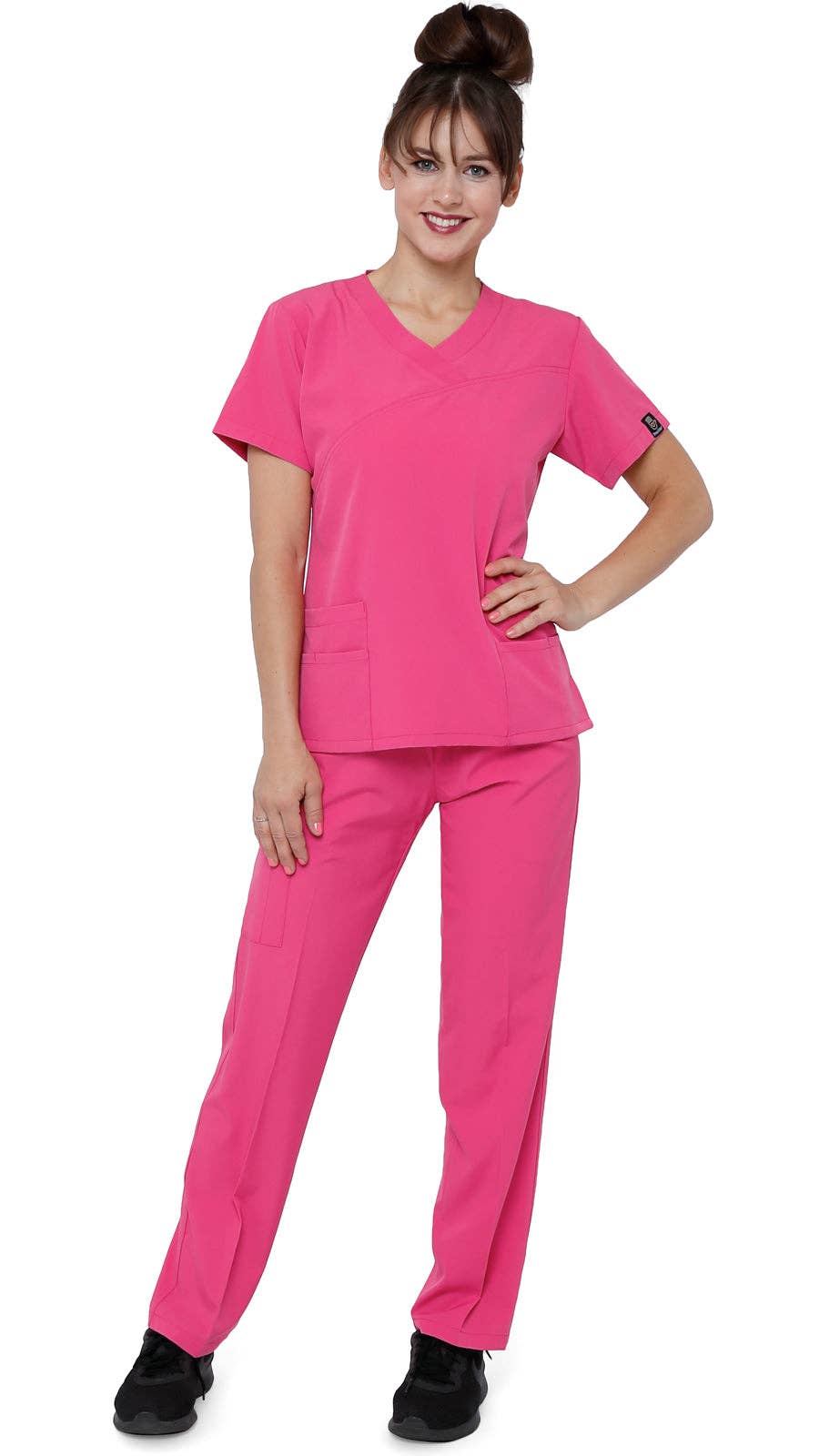 Dress A Med – wholesale Healthcare uniform – Women's – Women's 4-Way Extreme Stretch Uniform Set - Style ST1003