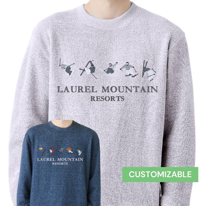 Creology - Wholesale Sweatshirt - Unisex - Ski Tricks Crewneck Sweatshirt3