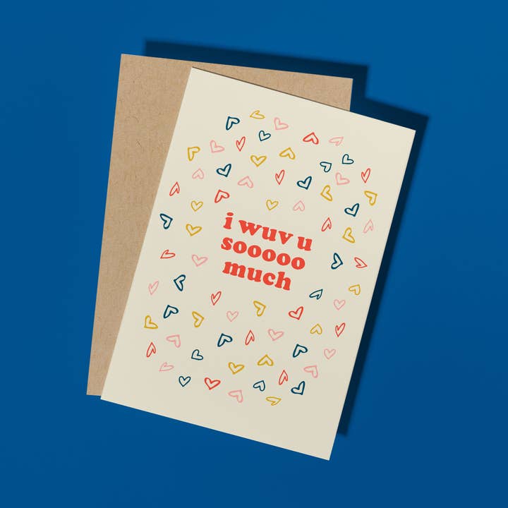 Cartão Wuv You por atacado de Formidably Impressed