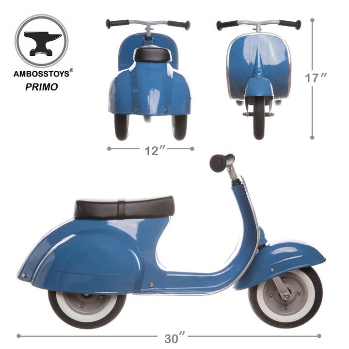 Hape Toys - Wholesale Bike/Scooter - Kids - Ambosstoys Scooters PRIMO ride-on toy Classic Blue
Classic2