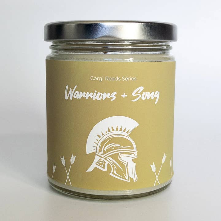 Tilly + Reggie - Wholesale Jar/Filled Candle - Book Lover Candle | Inspired by Book | Warriors + Song