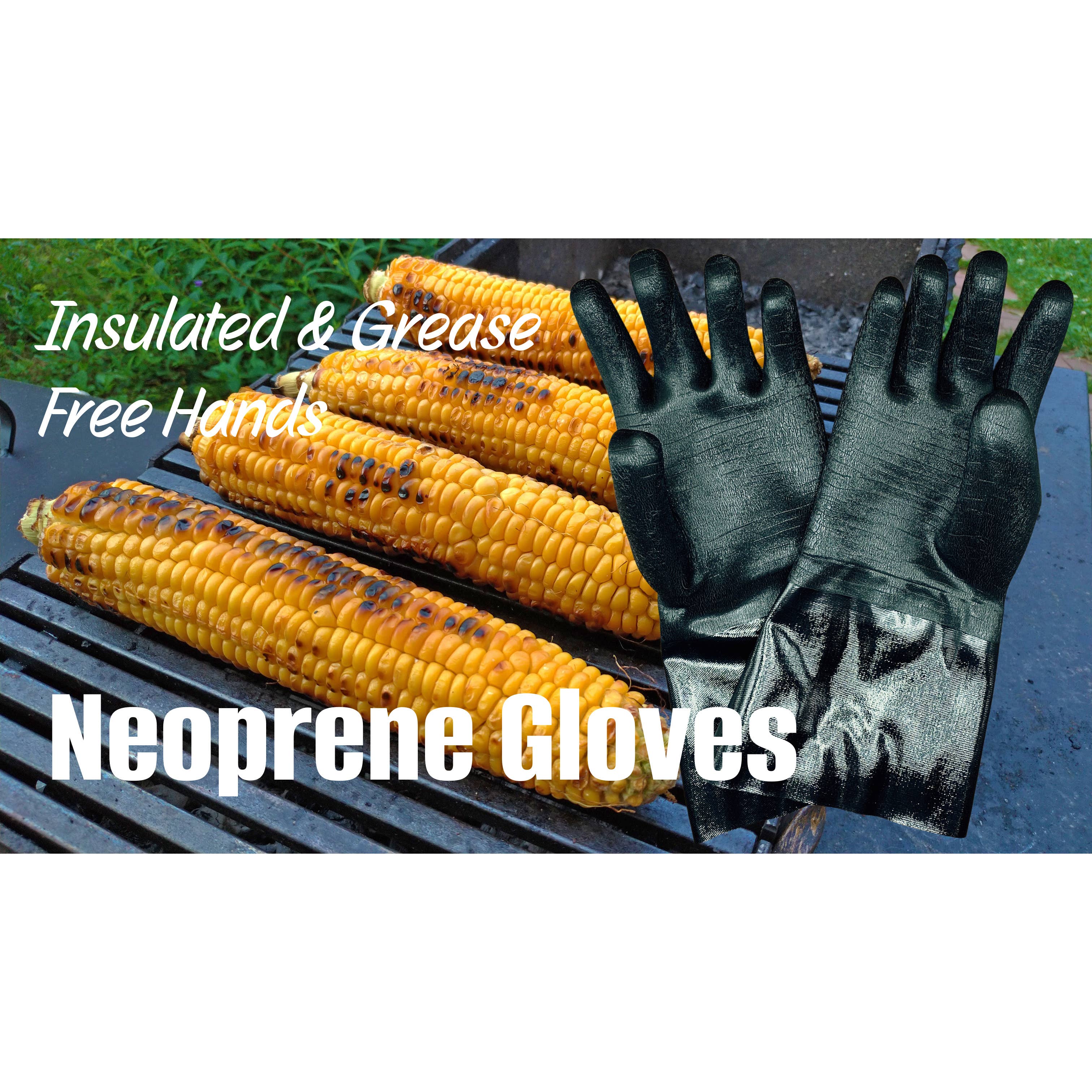 Butcher BBQ Inc - Wholesale Oven Mitt/Pot Holder - Neoprene Heat Resistant Gloves-1 Pair-Great for Pulled Pork2