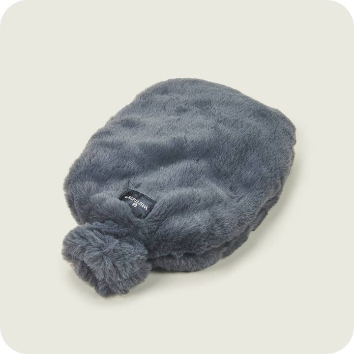 Warmies - Wholesale Hot/Cold Compress - Warmies Luxury Steel Grey Bottle
