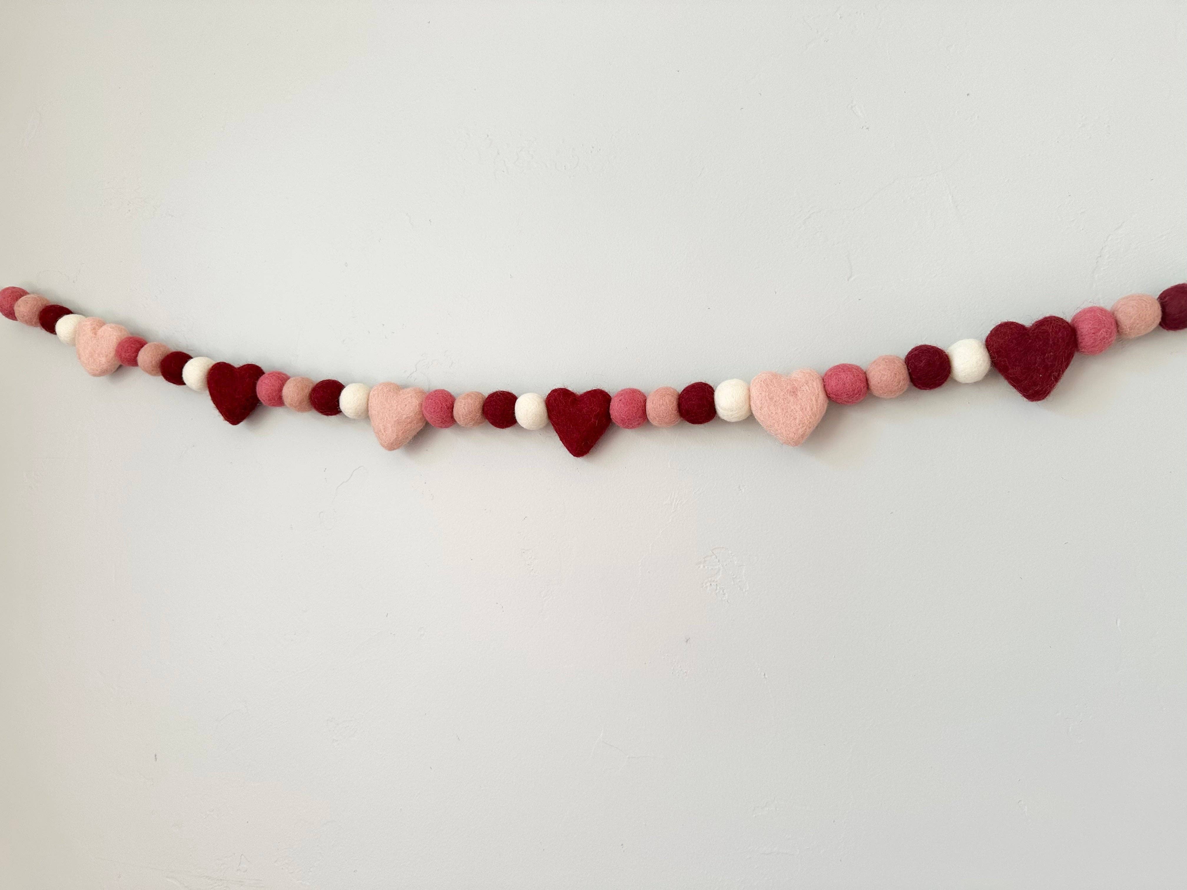 Wool Jamboree - Wholesale Bunting/Garland - Amy's Favorite Heart Garland5