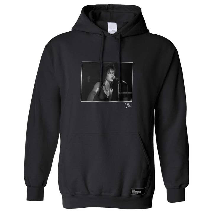 Joan Jett Live 1984 Hoodie for wholesale by Rock Photographers Collective