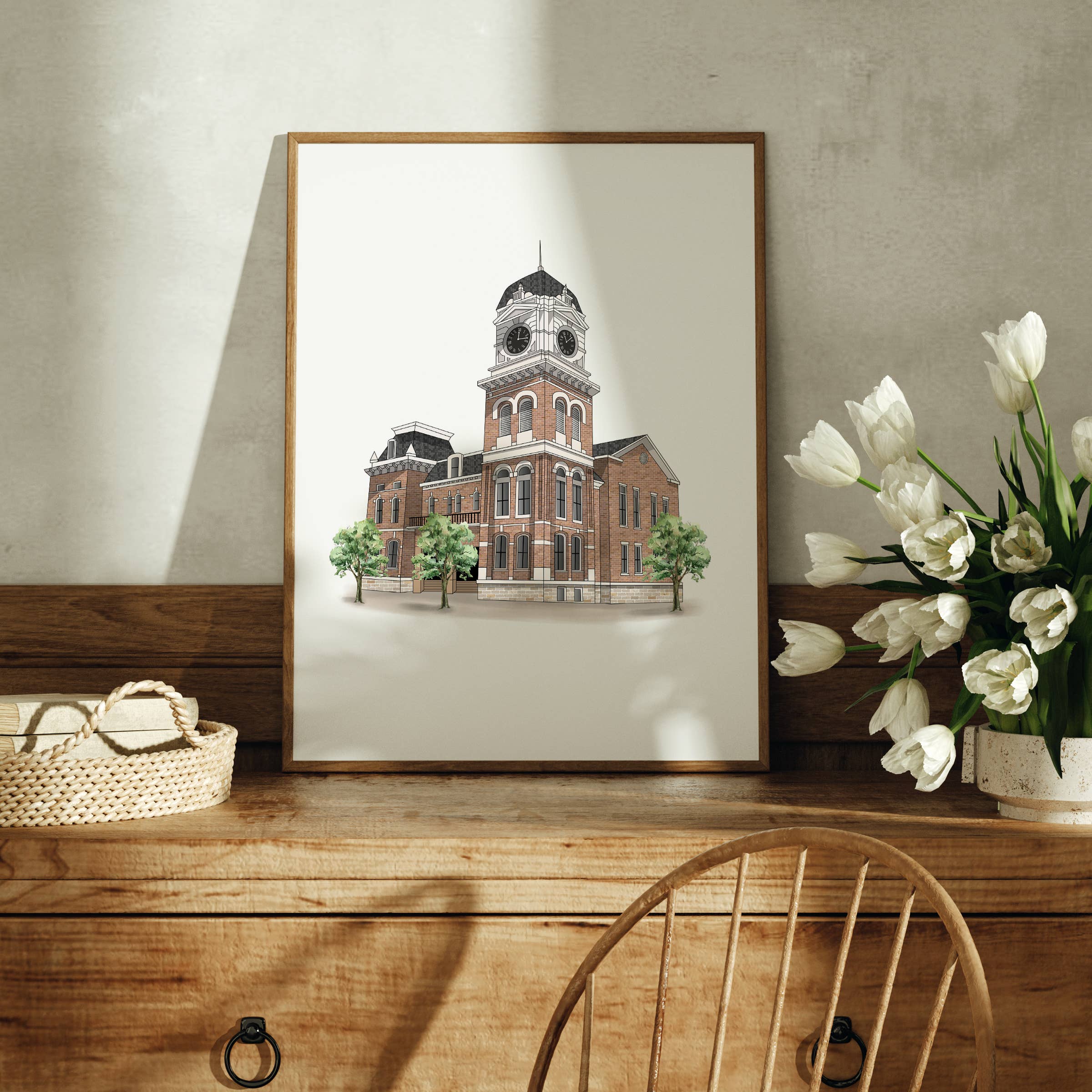 Fox Burrow Designs - Wholesale Art Print - Fiction Inspired - Vampire's Clocktower2
