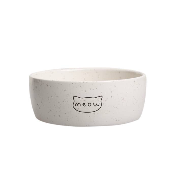 Pearhead - Wholesale Pet Bowl - Cat/Dog - Speckled Cat Bowl, Small