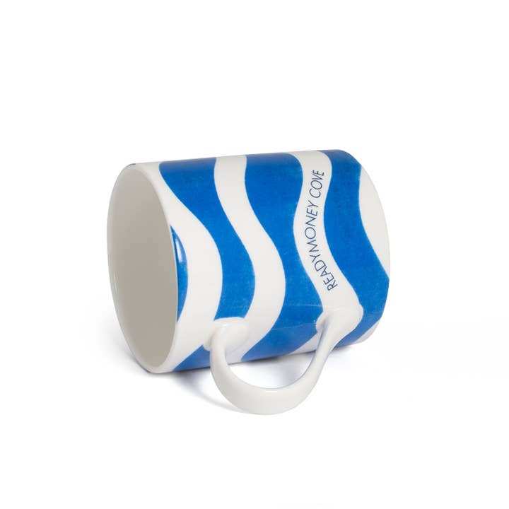 BlissHome - Wholesale Coffee Mug - Rick Stein Mug Readymoney Cove | Blue Mug | seaside