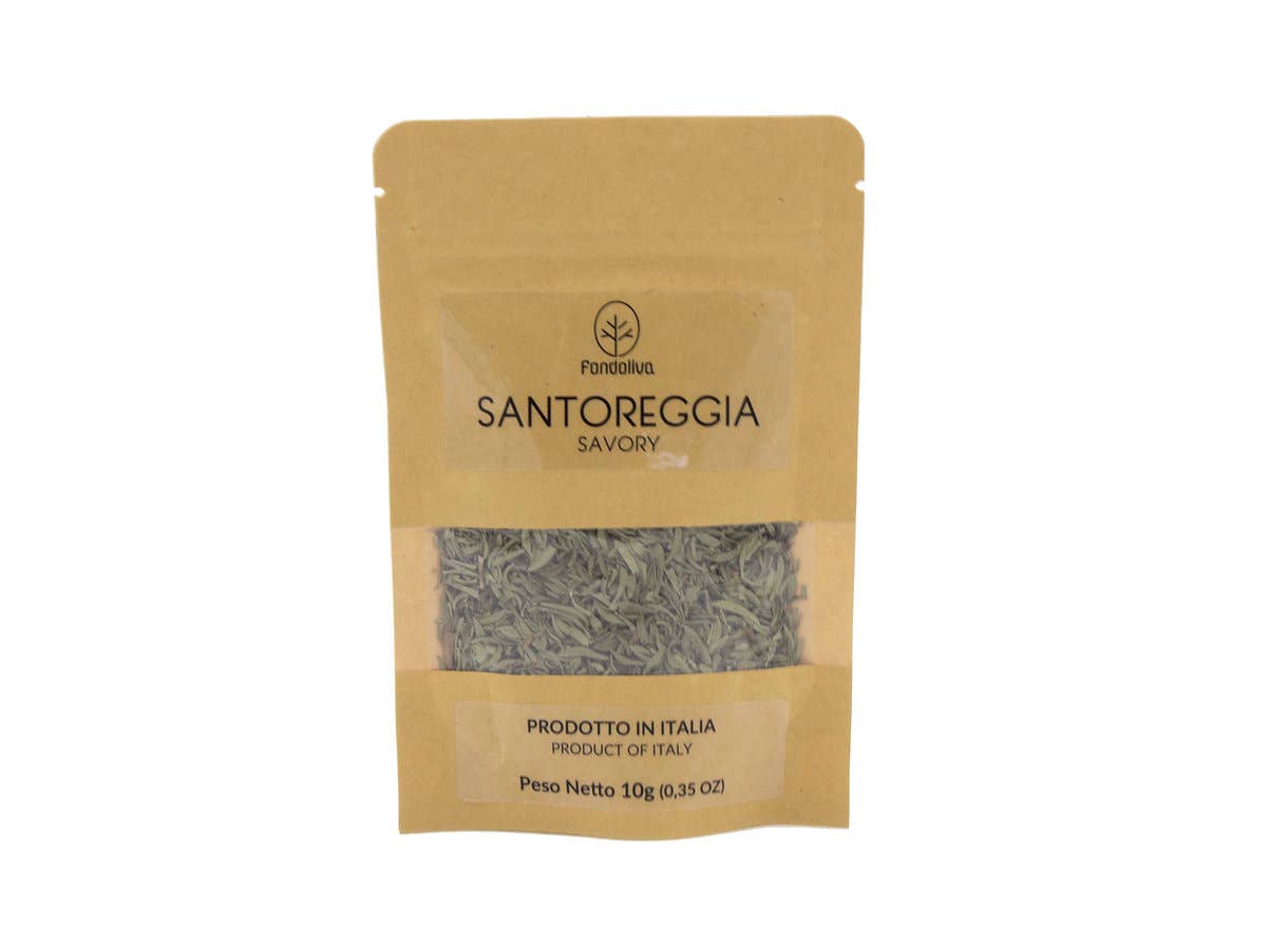 Fondoliva - Vendita all'ingrosso Erbe aromatiche - Santoreggia essiccata 10 g