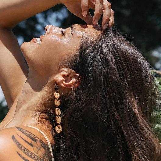 lovelevel - Wholesale Dangle Earrings - Lava Aromatherapy Earrings | Pikake Jasmine2