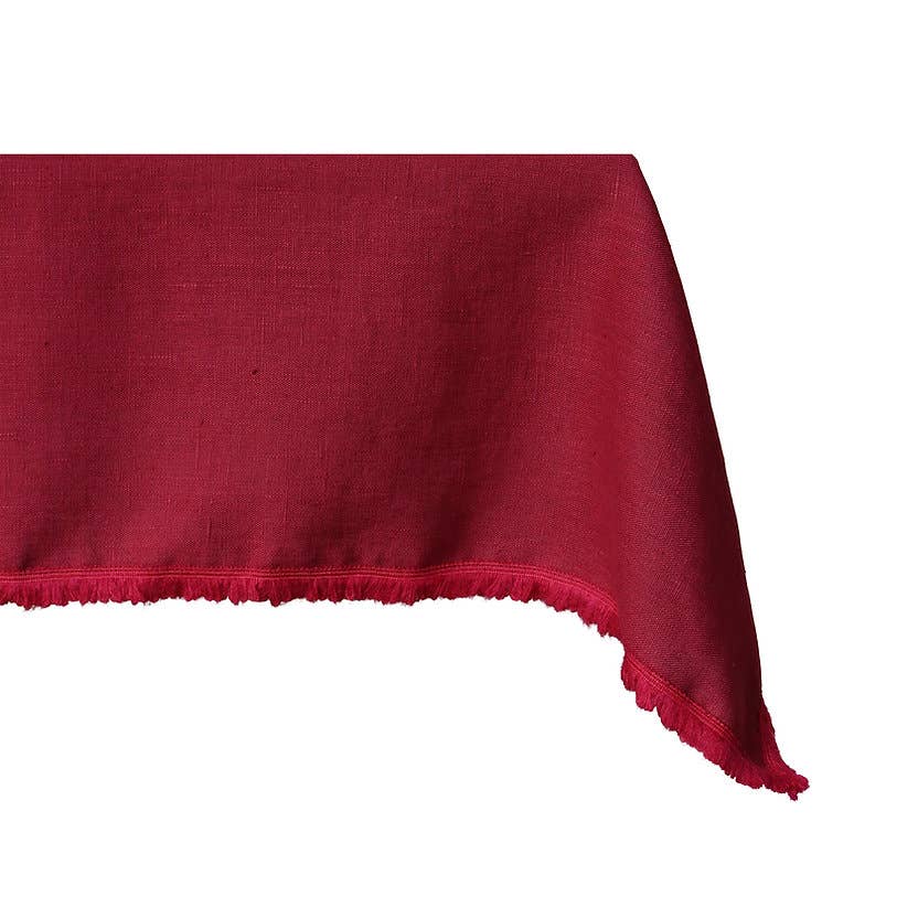 Giardino Segreto - Wholesale Tafelkleed - FRINGE tafellaken van puur linnen11