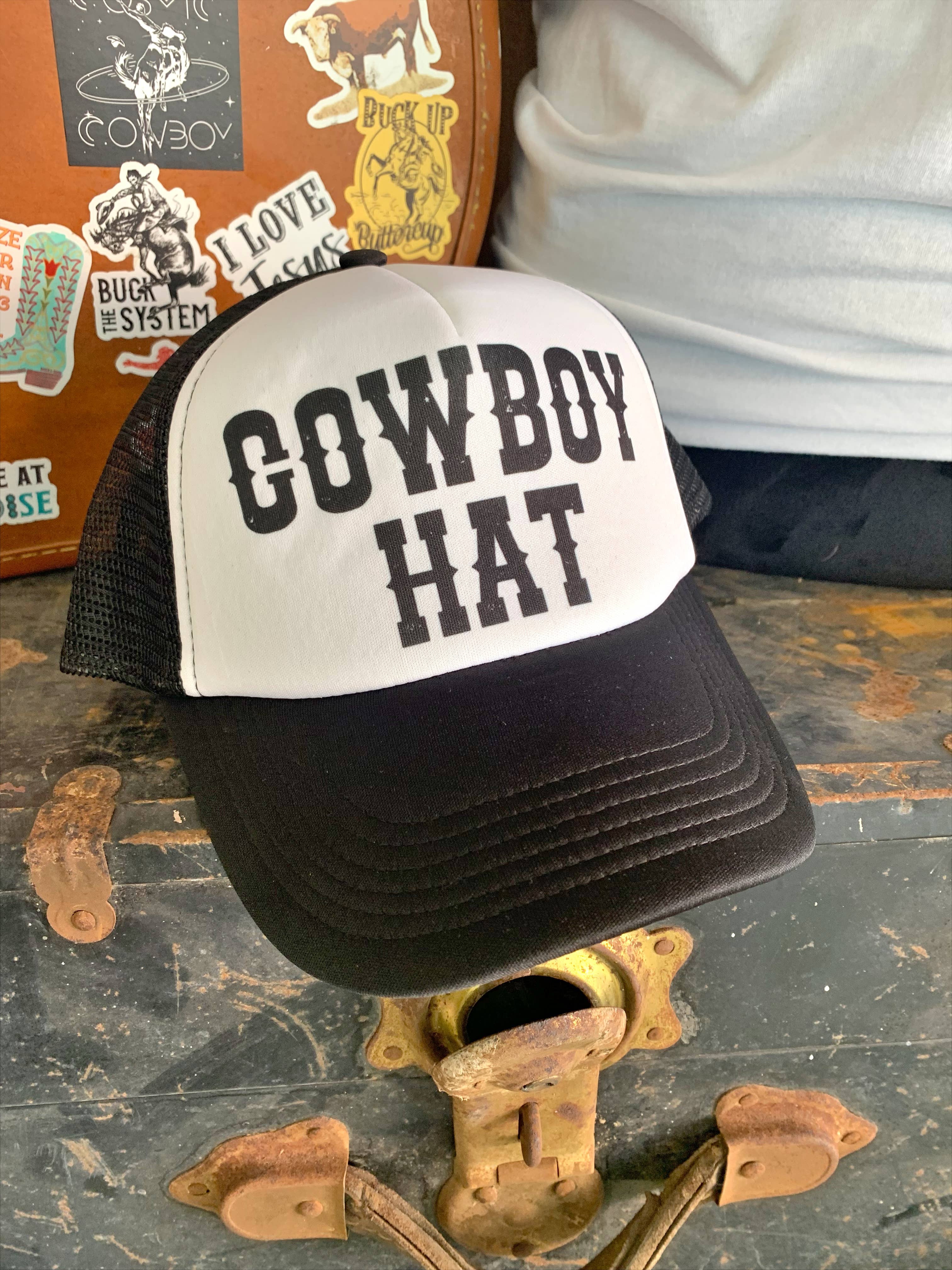 Kinda Ranchy Ranch Hat, Country Western Trucker Hat, Unisex