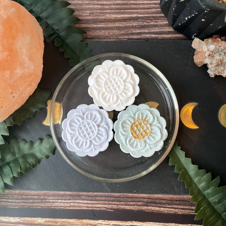 Shower Steamers for wholesale by Divinity Witch Apothecary