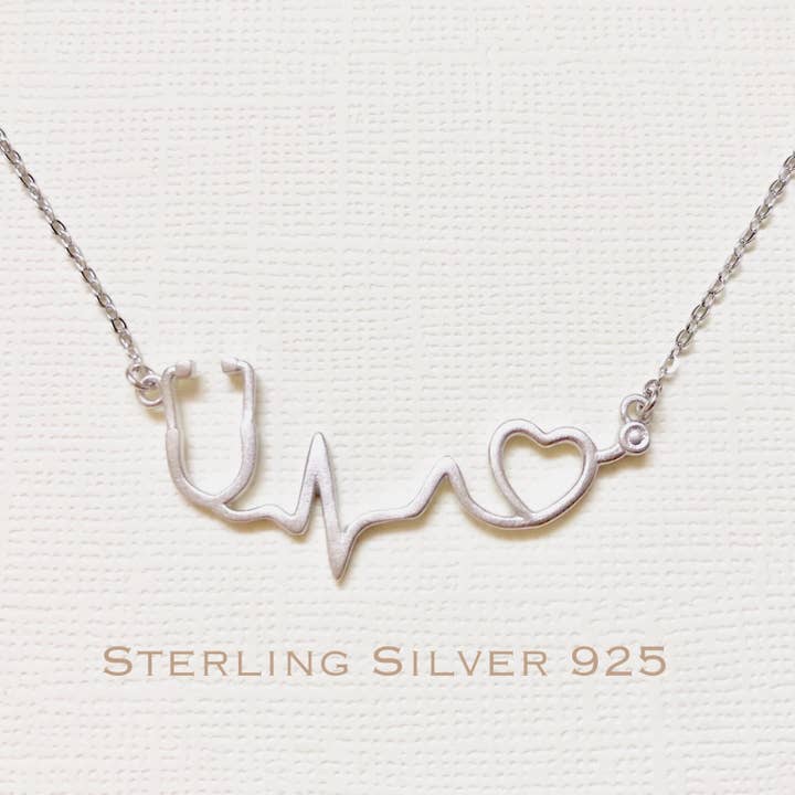 Stethoscope Necklace for wholesale by N.L. McLaughlin.