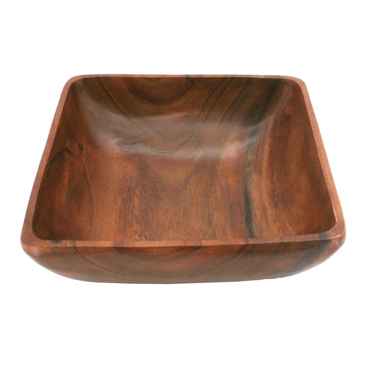 Acacia Square Salad Bowl for wholesale by Housewares & Tabletops by Contrast Inc.