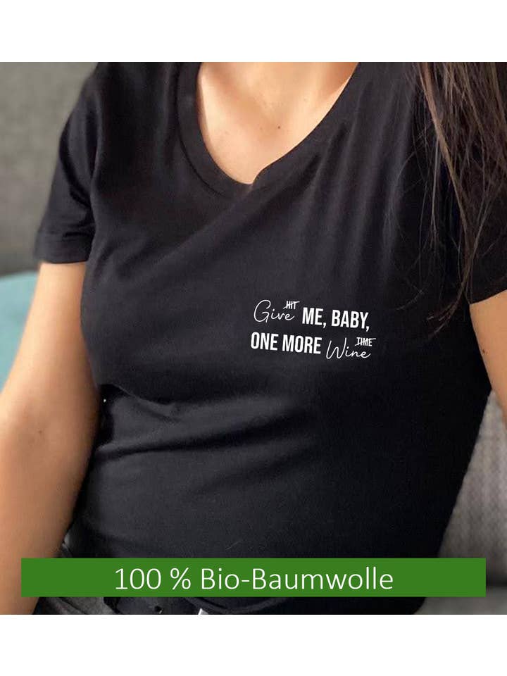 WeinLIEBLING – Engroshandel T-shirt med print - Dame – En mere vin - Dame Premium T-shirt