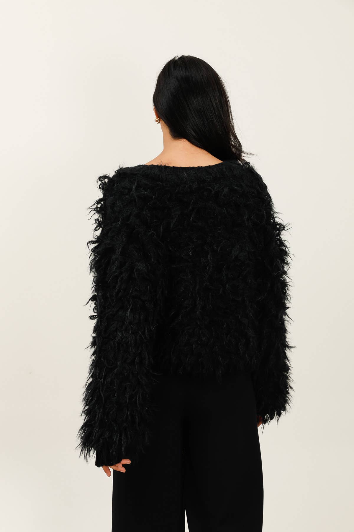 MOOYA – Cardigan - Mulher por atacado – Cardigan macio com textura - JS0075