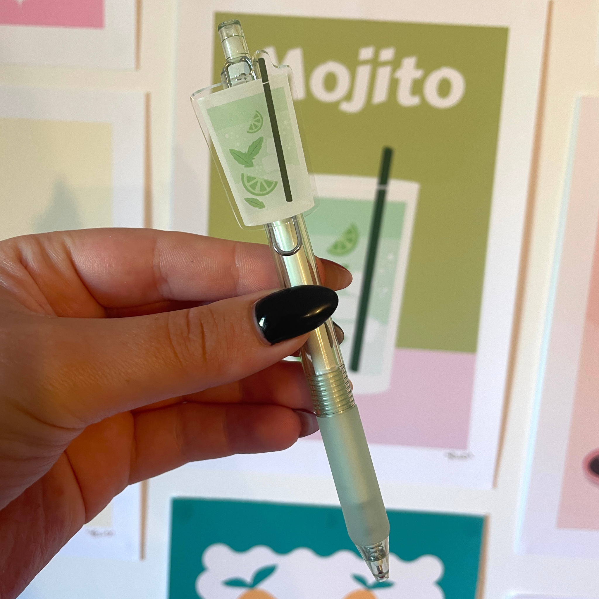 Atelier Naholi - Wholesale Pen - Ballpoint pen - Mojito glass1