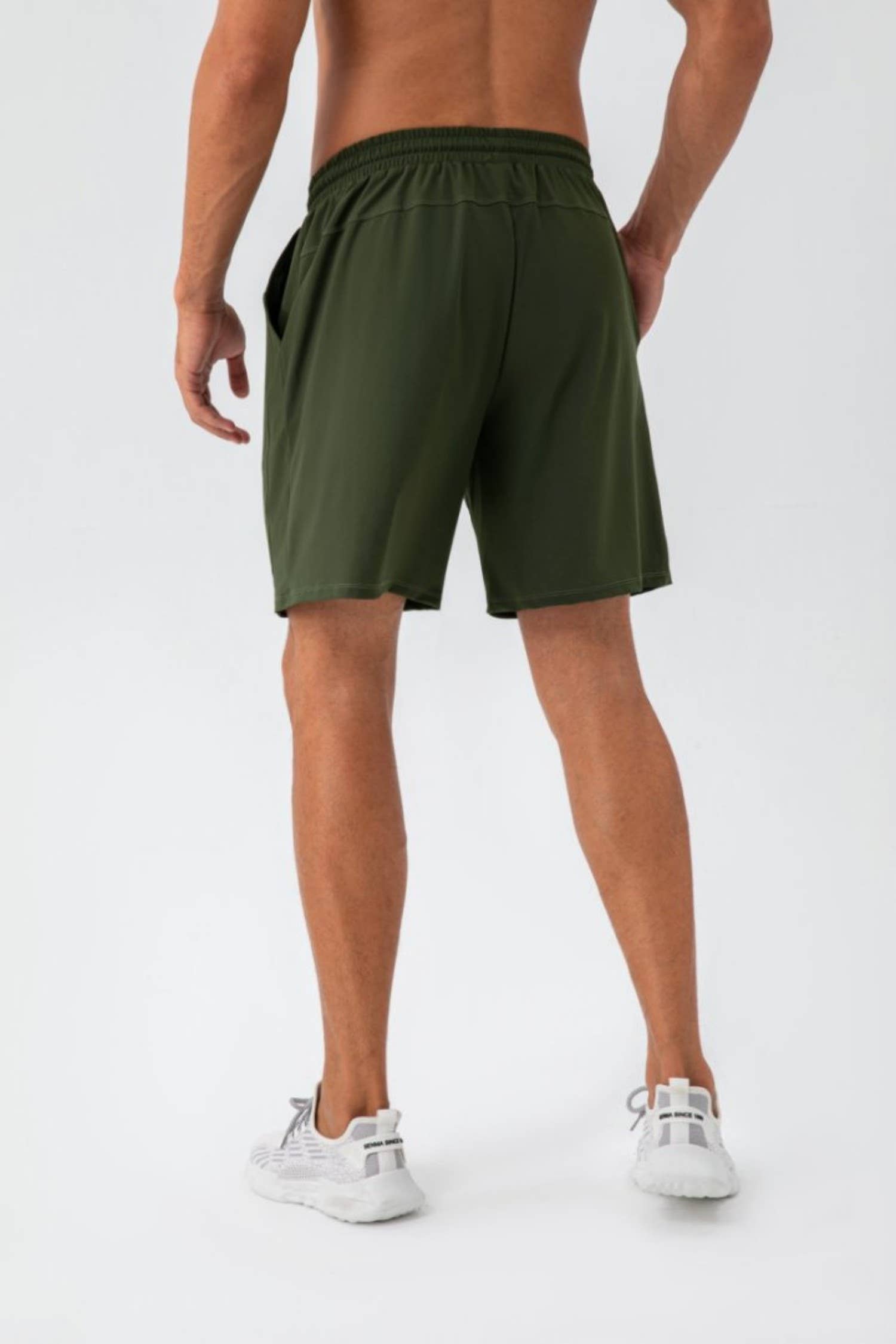 Active by Anna-Kaci - Wholesale Athletic Shorts - Men's - Lightweight Athletic Training Shorts with Elastic Waistband15