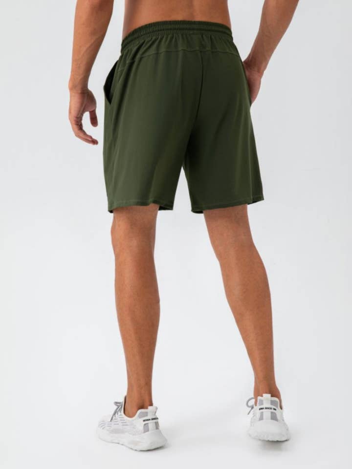 Active by Anna-Kaci - Wholesale Athletic shorts – Men's - Lightweight Athletic Training Shorts with Elastic Waistband15