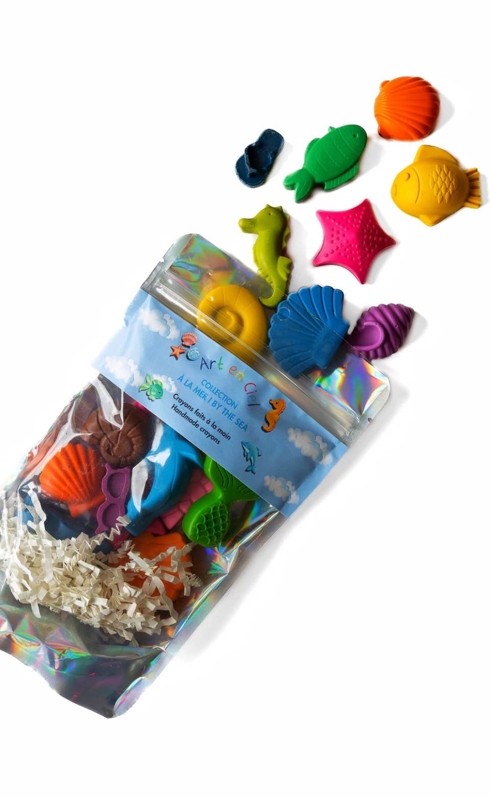 Art en Ciel - Wholesale Crayons - Kids & Baby - Handmade Crayons - BY THE SEA - Crayons faits à la main1